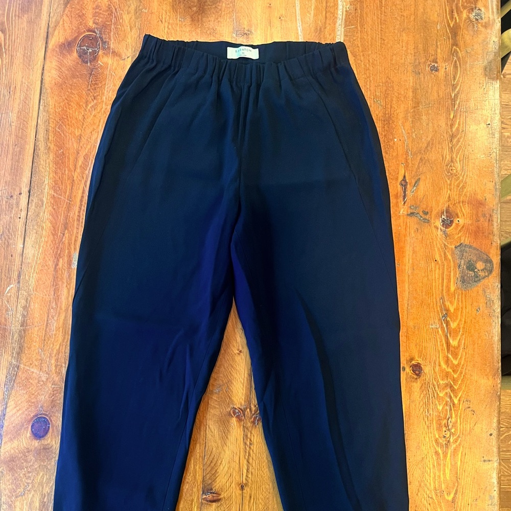 Ariztia black babaton jogger style dress pant
